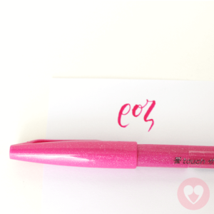 Στυλό μαρκαδόρος Pentel touch sign pen ροζ