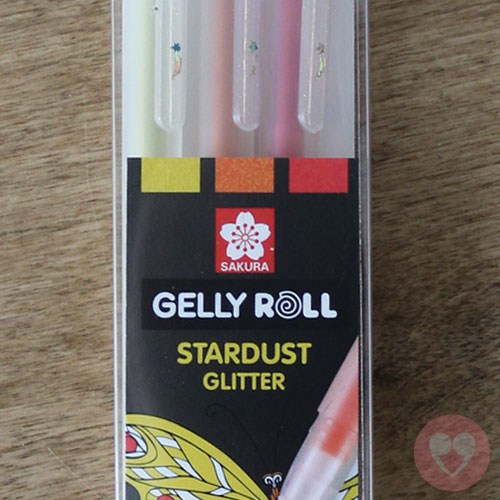 Στυλό Sakura Gelly Roll stardust glitter σετ των 3