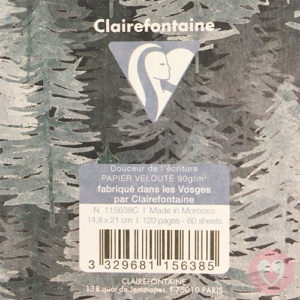 Τετράδιο σπιράλ ριγέ Clairefontaine Vosges